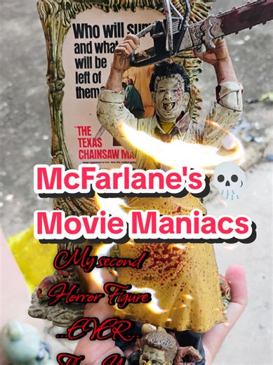 Movie Maniacs McFarlane #leatherface #actionfigures #figurescollection #horrormovie #horrortok MCFARLANE'S Sideshow Collectibles NECA MEZCO Hot Toyz The Texas Chainsaw Massacre Hollywood Movie Remake Terrifier Friday the 13th Jason Voorhees Child's Play Chucky A Nightmare on Elm Street Freddy Krueger Scream Ghostface