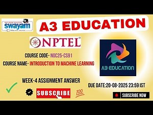 NPTEL Introduction to Machine Learning Week 4 Assignment Answers | noc25-cs91 IIT Madras