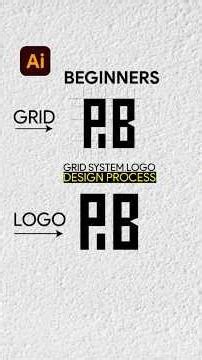 Adobe Illustrator 2025 Tips - How to Create A+B Logo Design Process #inaa_graphics