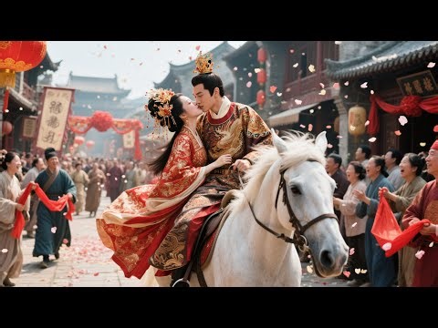 In broad daylight, the mad prince seizes the bride, claiming his beloved in his mansion