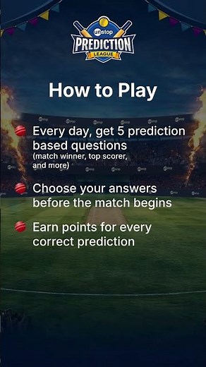 Unstop Prediction league is LIVE!