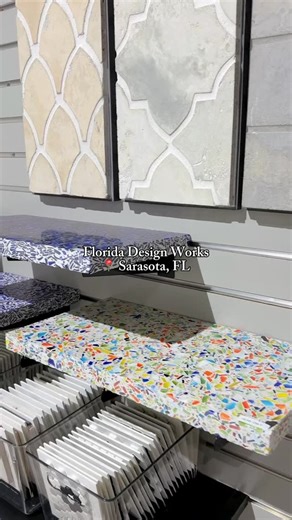 Your next design inspiration is closer than you think. ✨ Visit our Sarasota showroom to explore our full range of premium tile, stone, and surface materials, all designed to help your projects stand out. Let our team help you find the perfect fit for your next build or remodel. 📍 29 N Pineapple Ave, Sarasota, FL 📞 941-340-0019 . . . #interiordesign #designworks #interiordesigners #remodelingdreams #floridainteriordesign #interiordesignersofflorida | Florida Design Works