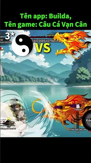 Tên app: Builda, Tên game: Câu Cá Vạn Cân#buildagame #câucávạncân