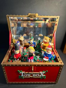 Vintage MAISTO Christmas Toy Box Animated Musical Tested Works Comes With Box - Etsy