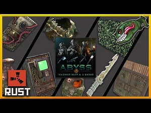 Rust Skins | Abyss Pack, Diving Furnace, Kelp Rug, Deep Sea Sword, Poncho, & Double Door #327