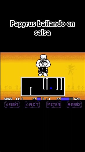 Papyrus dancing salsa shows off his forbidden moves #undertale #deltarune #underswap #au #fangame