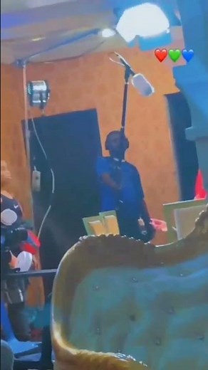 Chidi Dike Behind The Scene