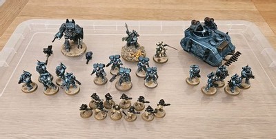 Warhammer 40k Horus Heresy Alpha Legion Army (Conversions, Resin, Well Painted) | eBay