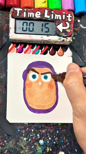 Drawing Buzz Lightyear in 1Min(ToyStory5)
