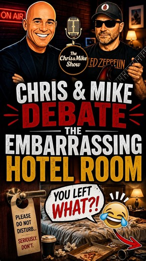 Chris & Mike Debate the Embarrassing Hotel Room #ChrisandMikeShow #Hotels #Real #MichaelHirn
