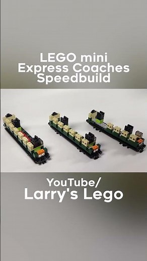 Lego Express Coaches speedbuild #legothomas