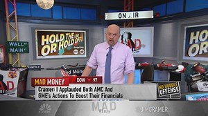 Cramer lauds AMC, Gamestop for new share offerings