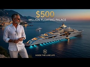 The Most Luxurious Floating Home in Monaco | Billionaire Real Estate Tour