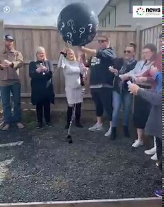 This Aussie bloke's reaction to the gender reveal of their baby is just... 😆😬 | News.com.au