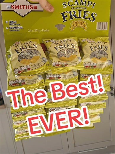 24 x Smiths Scampi & Lemon Fries #scampifries #smithsscampifries #smithscrisps #tiktokmademebuyit