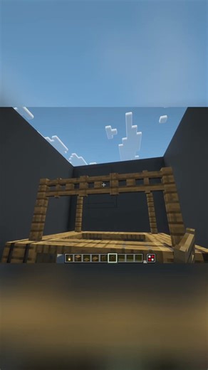 Minecraft Build Hacks Hanging Benches and Market Stalls