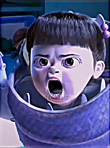 Boo Monsters Inc Angry Beats Up Randall in Disney Movie Scene