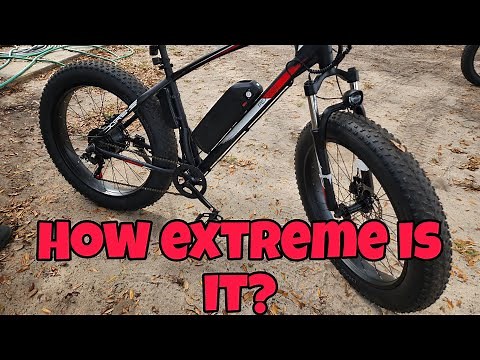 Pexmor extreme 26x4.0. 500w ebike from Walmart, my thoughts.