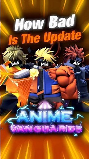 How Bad Is AV 12.0 Naruto Update? | Roblox | Anime Vanguards #roblox #animevanguards #showcase