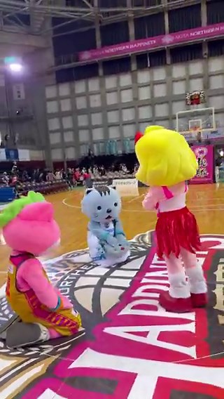 Bリーグマスコット烈伝🔥（OFF…🐸）#秋田ノーザンハピネッツ#京都ハンナリーズ