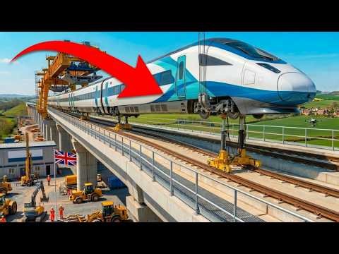 🔥 Inside Britain’s £100 Billion Railway 🚄 The HS2 Mega Project Explained! 😱