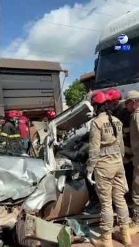 Motorista morre após carro ser esmagado por caminhão em rodovia no Pará