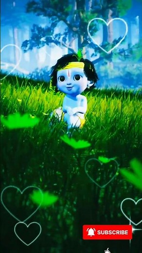 Little krishana cartoon🙏🙏 #shorts