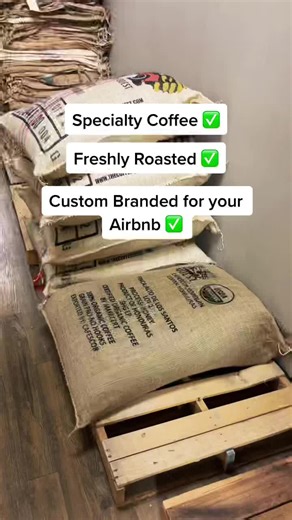 Freshly roasted coffee to wow your @airbnb guests! We roast high end coffee in small batches to supply your Airbnb with the ultimate coffee experience for your guests. #coffee #airbnb #coffeeroaster #fresh #airbnbhost #airbnbtips #airbnbfinds #coffeegame