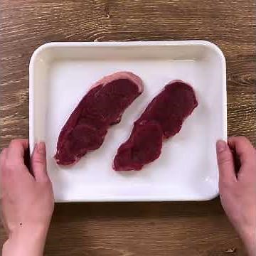 ラムのモモステーキ柚子胡椒ビネグレットソース【ラム肉おすすめレシピ】