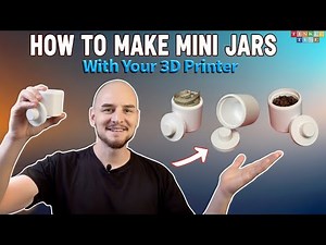 Make This Amazing 3D Printed Mini Jar in Tinkercad RIGHT NOW!
