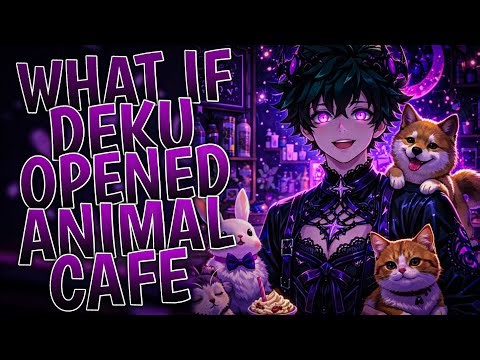 What If Deku Opened A Secret Animal Cafe | Part 1