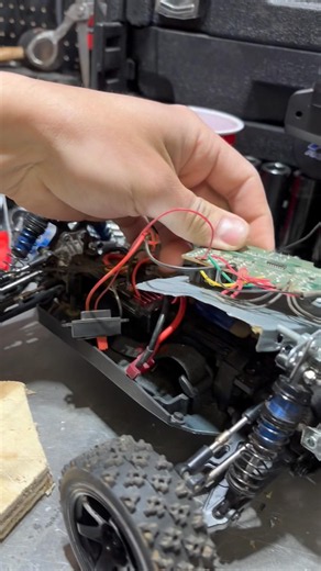 Rocket RC Car: Blast shield and wiring progress