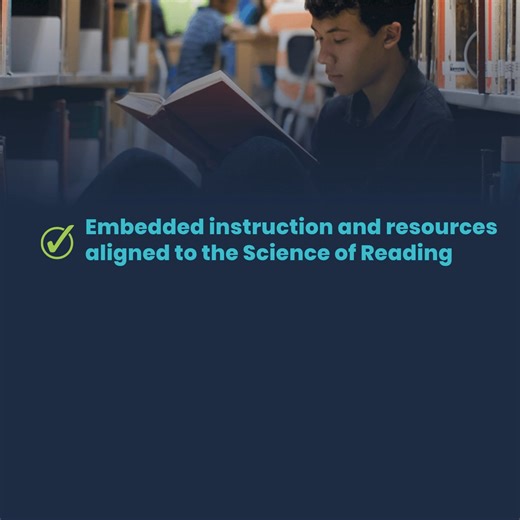 Savvas K-12 Literacy Solutions are newly reimagined with a greater foundation in the Science of Reading for the 2025 school year. | Savvas Learning