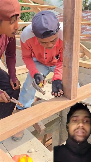 How to properly install a minimalist house truss #diy #dailydoseab #shorts