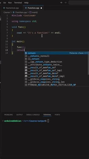 Function - C++ #cplusplus