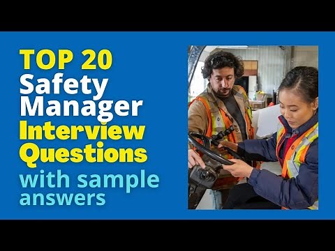 Safety Manager Interview Questions and Answers for 2025