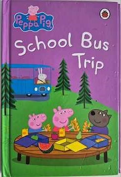 Peppa Pig - School Bus Trip. Read aloud storybook for children.