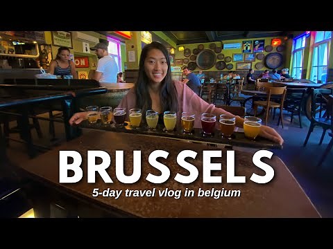 FIRST TIME TRAVELLING TO BELGIUM 🇧🇪 (5-Day Travel Vlog in Brussels, Bruges and Ghent)