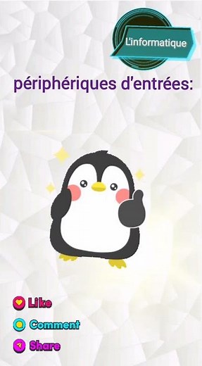 Les 2 types de périphériques d'ordinateur, chapitre 2 informatique 7ème année