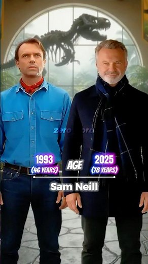 JURASSIC PARK - CAST THEN AND NOW (1993 - 2025) #film #movie #thenandnow #evolution #thenvsnow