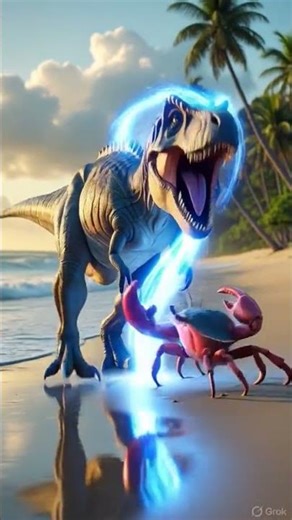 Dinosaur Crab Hybrid Fusion #shorts #ai