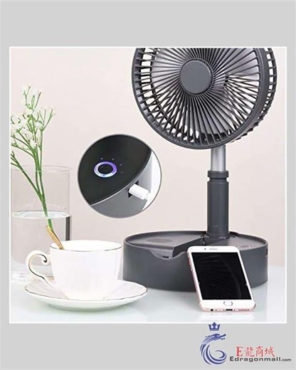 Crony Telescopic speaker fan with Wireless Speaker and Aroma Fragrance Diffuser Portable | Pink