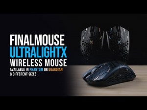 Finalmouse UltralightX Wireless Mouse - Phantom & Guardian