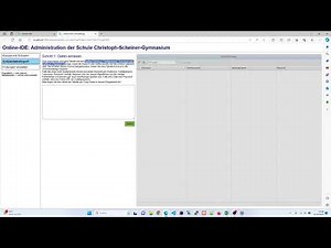 Klassen und Schüler/innen anlegen und verwalten