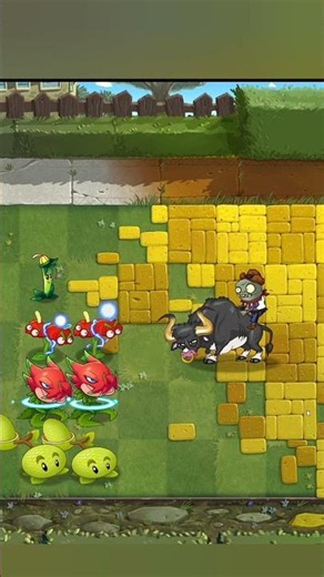 red bull zombies vs plant #pvz #pvzgameplay #pvzfusion #plantvszombies