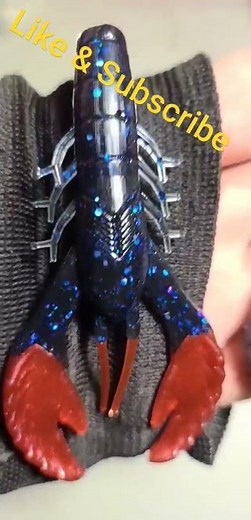 Angling A.I. Ecto-Craw 🔥🔥 Hand Injected Soft Plastic Fishing Lure 💣💣