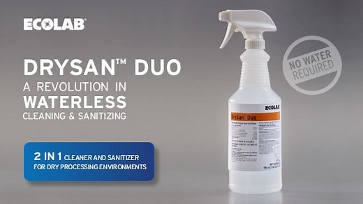 DrySan™ Duo Cleaner and Sanitizer