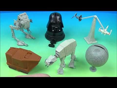 1997 STAR WARS SET OF 6 KFC MOVIE COLLECTIBLES VIDEO REVIEW (Australia Import)
