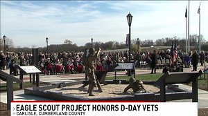 Eagle Scout designs D-Day memorial exhibit
