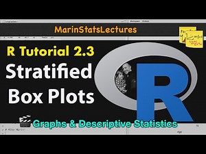How to Produce Stratified Boxplots in R (R Tutorial 2.2b) Video Lecture | Mastering R Programming: For Data Science and Analytics - Database Management